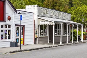: An old shop at Arrowtown in Otago, New Zealand