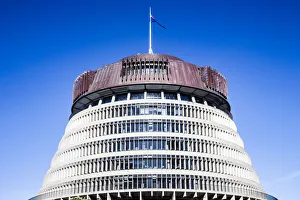 : The Parliament Building in Wellington, New Zealand