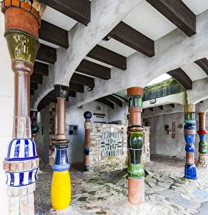: The public toilet at Kawakawa in Northland, New Zealand