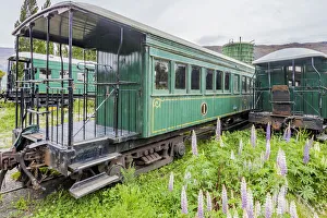 : Railway carriages at Kingston in Otago, New Zealand
