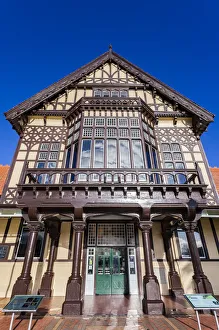 New Zealand Prints: Rotorua Museum in Roturua, Bay of Plenty, in New Zealand
