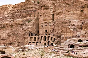 Jordan Prints: The royal burial tombs at Petra, Jordan