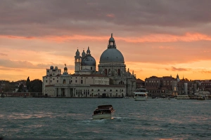 Water Prints: Santa Maria della Salute church in Venice