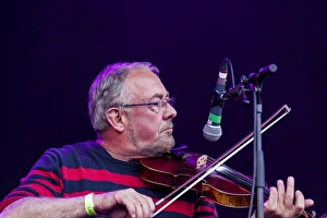 Lorn Prints: The Scottish fiddler Aly Bain playing at Oban Live 2016
