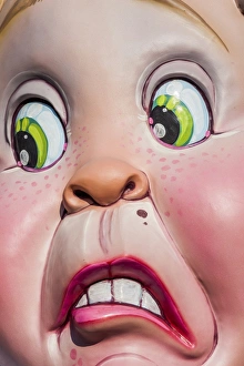 Spain Prints: A sculpture on display in Burriana, Spain