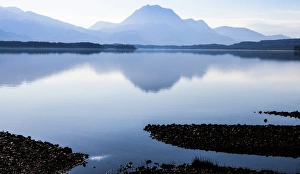 Lake Prints: Slioch and Loch Maree, Scotland