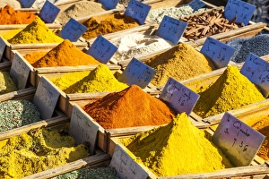 Food Prints: Spices on sale at Les Saintes Maries de la Mer in France