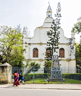 St Francis church at Fort Kochi in Kerala, India