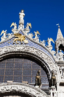 Italy Prints: St Mark`s Cathedral, Venice, Italy