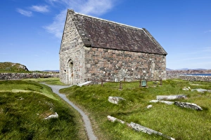 Images Dated 2012: St Oran`s Chapel at Iona Abbey, Scotland