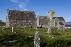 Images Dated 2012: St Oran`s Chapel and Iona Abbey, Scotland