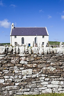 St Peter`s Church in Skaill Bay, Orkney, Scotland