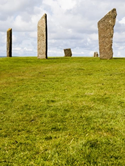 Images Dated 2010: The Standing Stones of Stenness in Orkney, Scotland