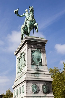 Statue of Guillaume II, Luxembourg City, Luxembourg