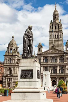 Trending: Statue of Robert Burns, Glasgow, Scotland