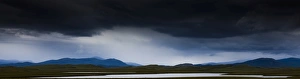 Western Isles Prints: A stormy sky at Lochganvich, Scotland
