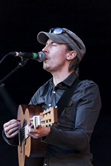 Lorn Prints: Stuart Eaglesham of Wolfstone playing at Oban Live in Scotland