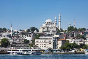 Turkey Prints: Süleymaniye Mosque in Istanbul, Turkey