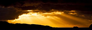 Images Dated 2012 November: A sunset from Benderloch in Argyll and Bute, Scotland
