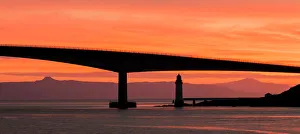 Trending: Sunset at the Skye Bridge in Scotland