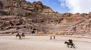Jordan Prints: The Theatre at Petra, Jordan