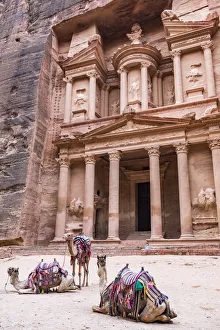 Jordan Prints: The Treasury at Petra, Jordan