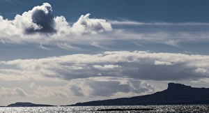 The view to Eigg from Arisaig, Scotland