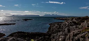 Trending: The view to Eigg and Rum from Arisaig, Scotland
