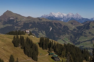 The view from Hahnenkamm, Tyrol, Austria