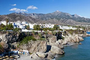 Trending: A view of the resort of Nerja in Spain