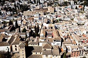 Trending: A view of the rooftops of Granada in Spain