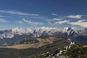 Austria Prints: The view from Steinplatte, Tyrol, Austria