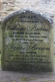 William Burnes grave, Alloway, Scotland