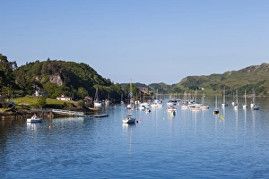 Island Prints: Yachts at Oban, Scotland